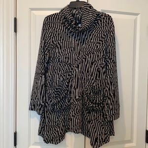 Medium Knee length dress.